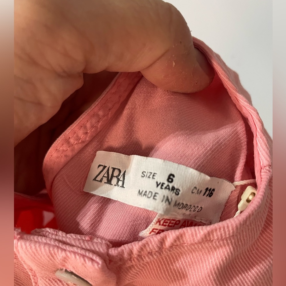 Zara Kids Pink Sleeveless Romper - Picture 2 of 5